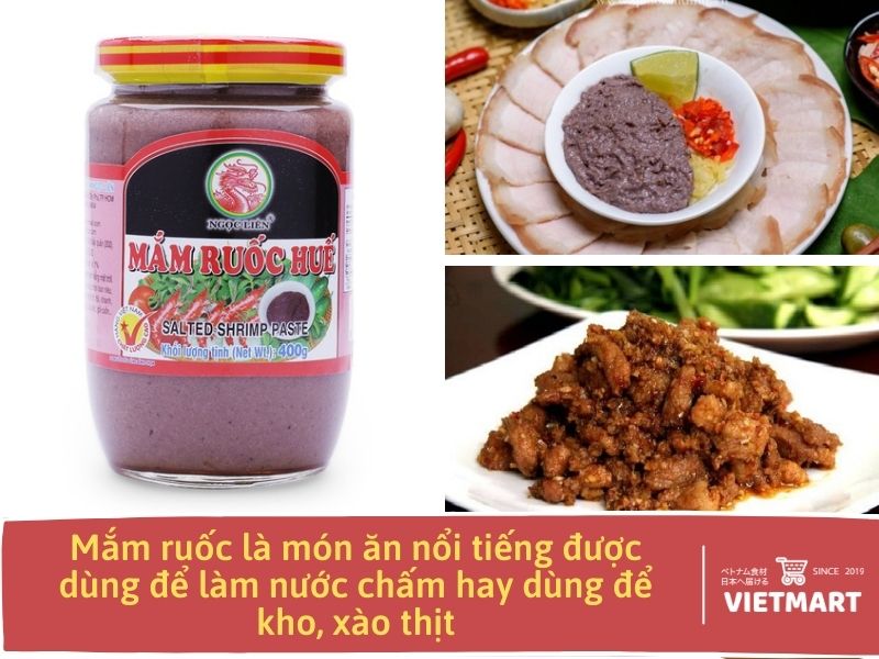 Mắm ruốc Huế - Gia vị Việt được phân phối bởi Vietmartjp.com