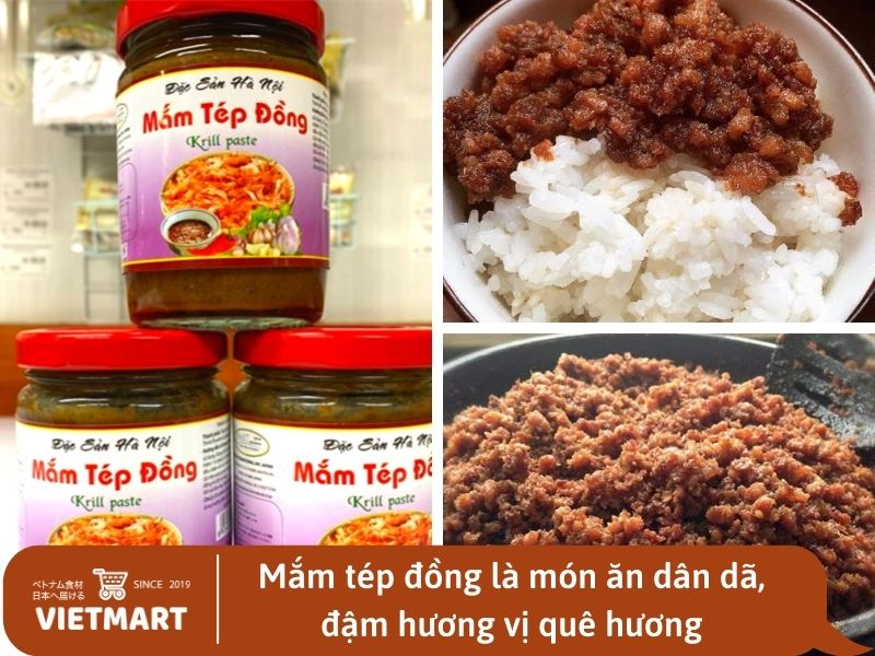 Mắm tép đồng đặc sản Hà Nội - Vietmart - Chợ Việt Nam tại Nhật Bản