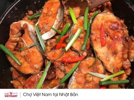 nấu cá kho thịt với sốt cá-thịt kho Barona - Vietmart - Chợ Việt tại Nhật
