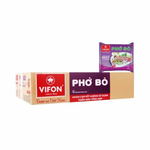 Thùng phở bò Vifon 30 gói giá rẻ tại Nhật｜Freeship từ ¥9900