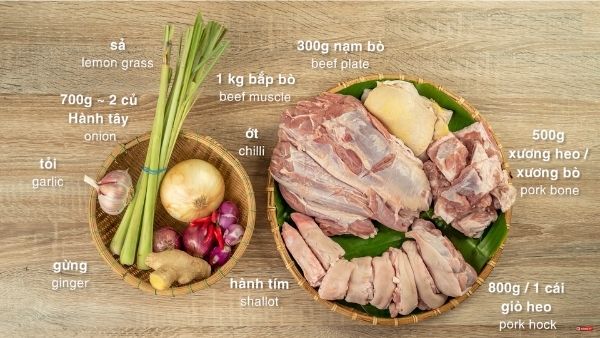 Cách nấu bún bò Huế ngon cực đỉnh｜Nấu ăn tại Nhật