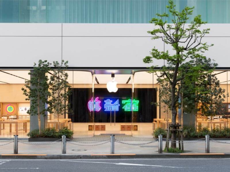 Apple store Nhật Bản cửa hàng Shinjuku