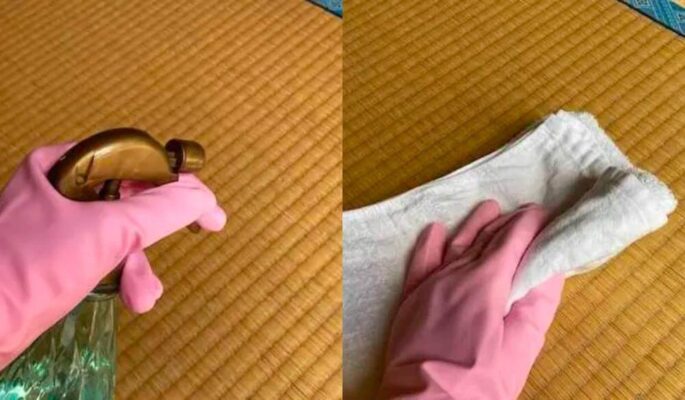 [Hướng dẫn] vệ sinh chiếu tatami, cách tránh nấm mốc ở Nhật